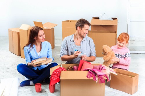 Expert team managing office relocation, ensuring a smooth transition