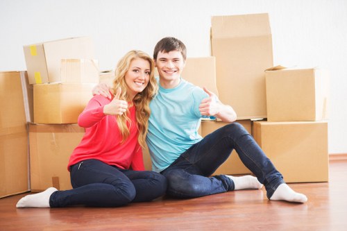 Satisfied customers with Ealing Van service