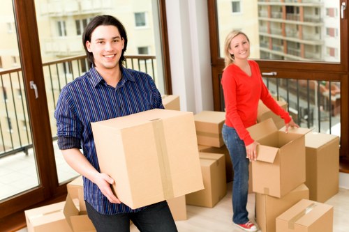 Safety measures during furniture pick-up